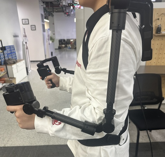 外骨骼正确穿戴示意